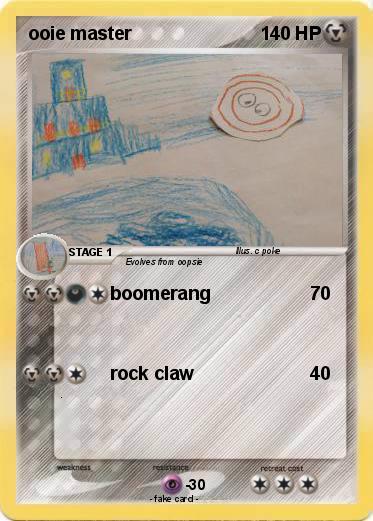 Pokemon ooie master