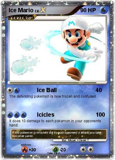 Pokemon Ice Mario