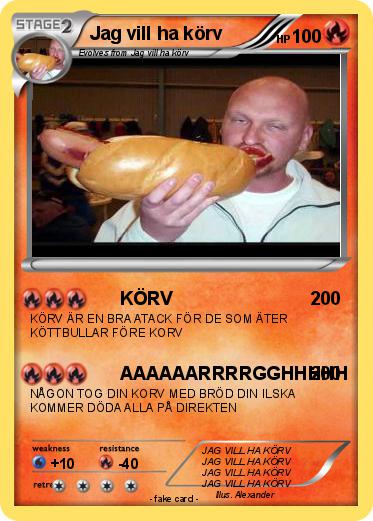 Pokemon Jag vill ha körv