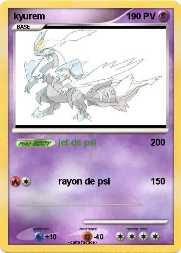 Pokemon kyurem