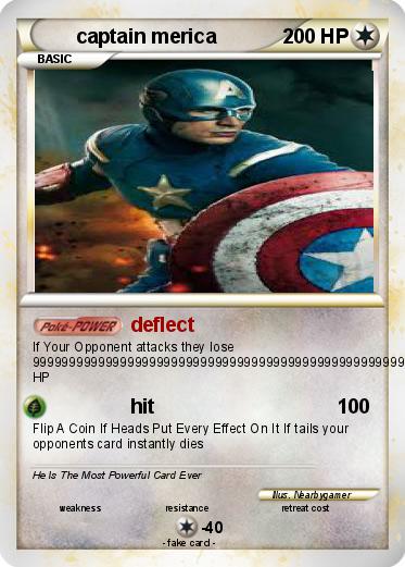 Pokemon captain merica
