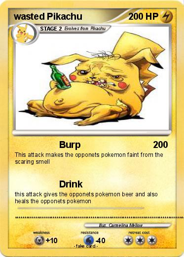 Pokemon wasted Pikachu