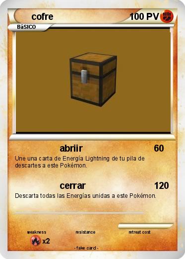 Pokemon cofre
