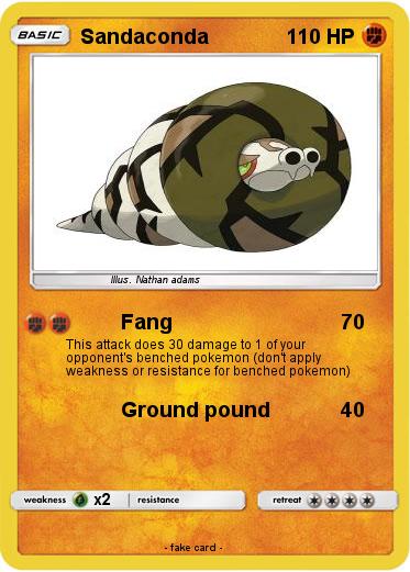 Pokemon Sandaconda