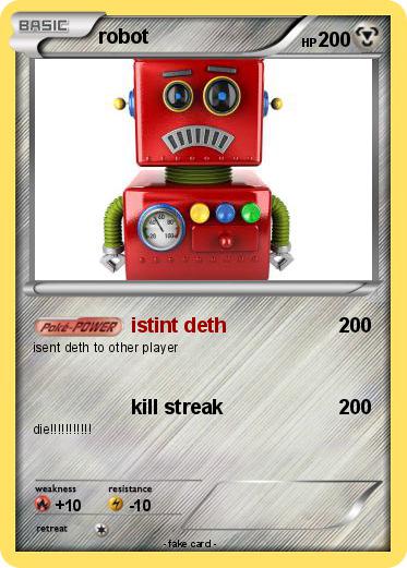 Pokemon robot