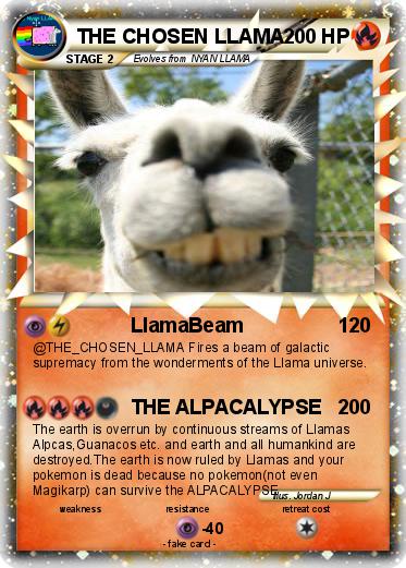 Pokemon THE CHOSEN LLAMA