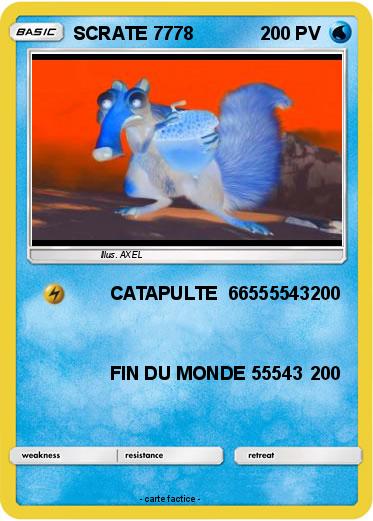 Pokemon SCRATE 7778