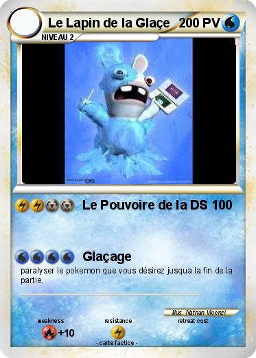 Pokemon Le Lapin de la Glaçe