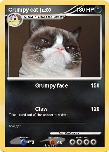 Pokemon Grumpy cat (