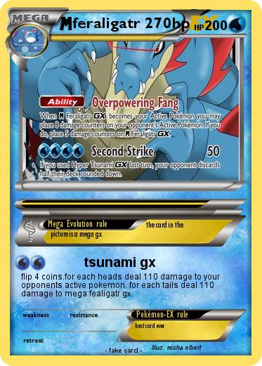 Pokemon feraligatr 270hp