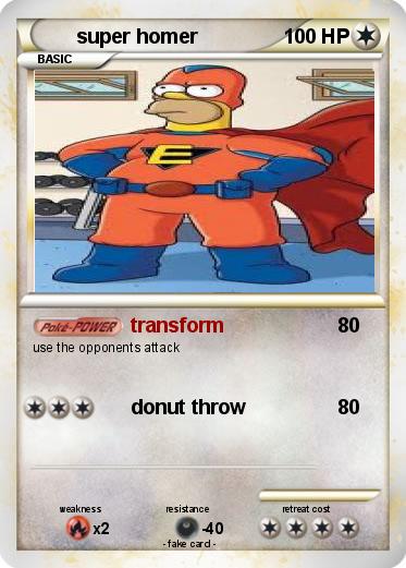 Pokemon super homer