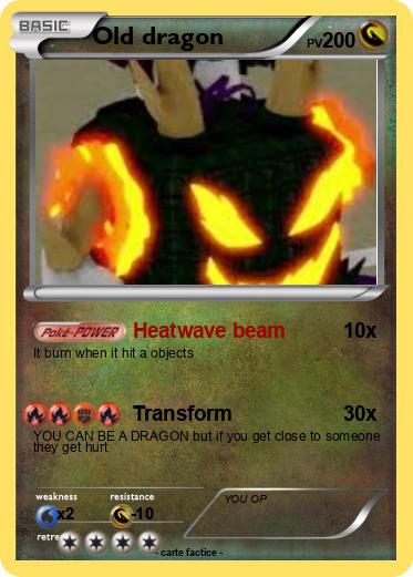 Pokemon Old dragon