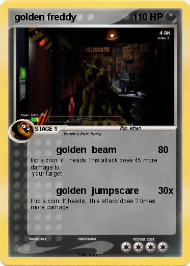 Pokemon golden freddy