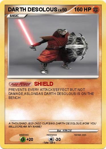 Pokemon DARTH DESOLOUS