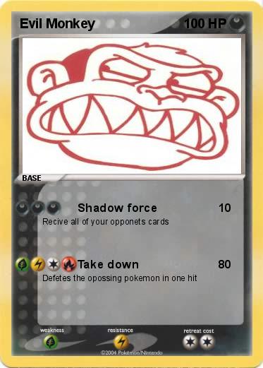 Pokemon Evil Monkey