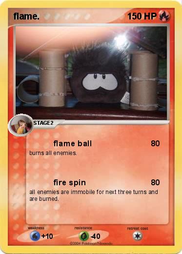 Pokemon flame.