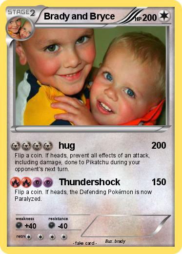 Pokemon Brady and Bryce