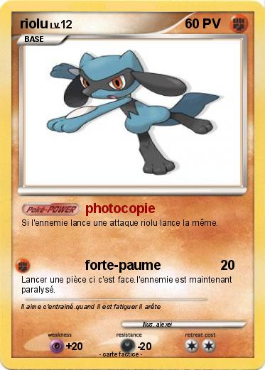 Pokemon riolu
