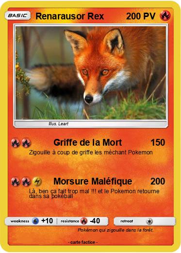 Pokemon Renarausor Rex