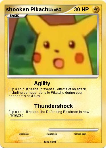 Pokemon shooken Pikachu