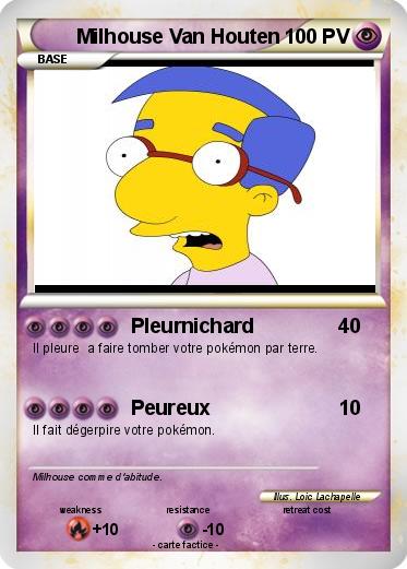 Pokemon Milhouse Van Houten