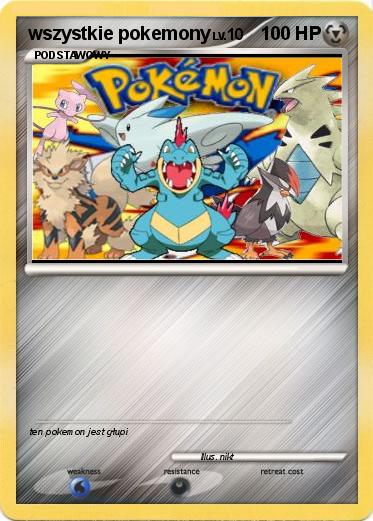 Pokemon wszystkie pokemony