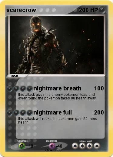 Pokemon scarecrow