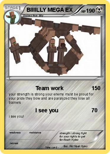 Pokemon BIIIILLY MEGA EX