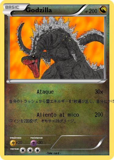Pokemon Godzilla