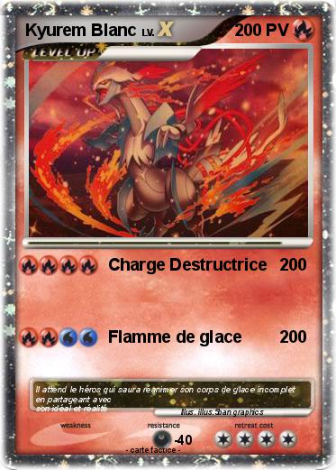 Pokemon Kyurem Blanc