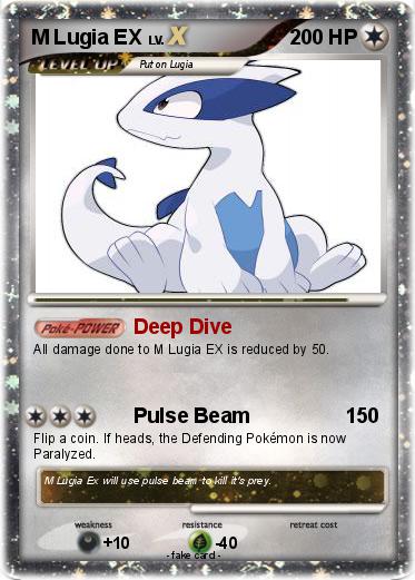 Pokemon M Lugia EX