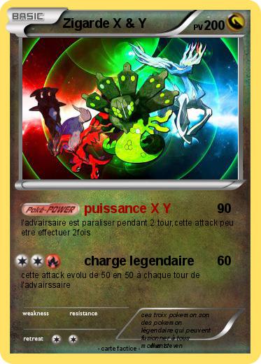 Pokemon Zigarde X & Y