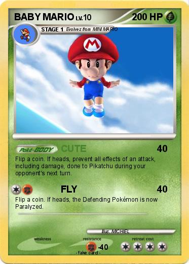 Pokemon BABY MARIO