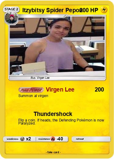 Pokemon Itzybitsy Spider Pepon