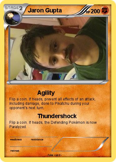 Pokemon Jaron Gupta