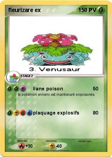 Pokemon fleurizare ex