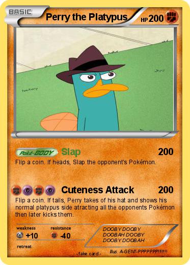 Pokemon Perry the Platypus