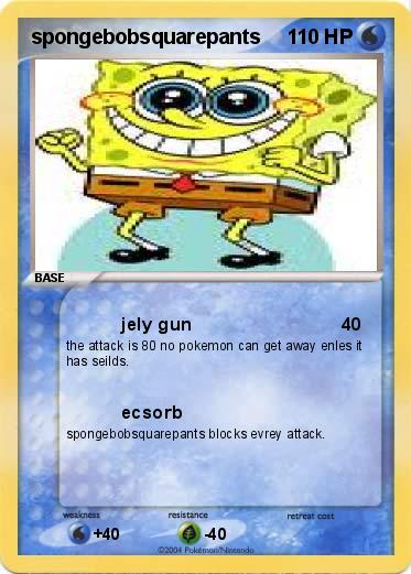 Pokemon spongebobsquarepants