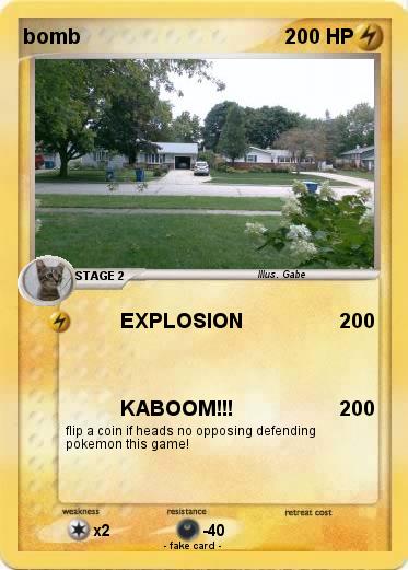 Pokemon bomb