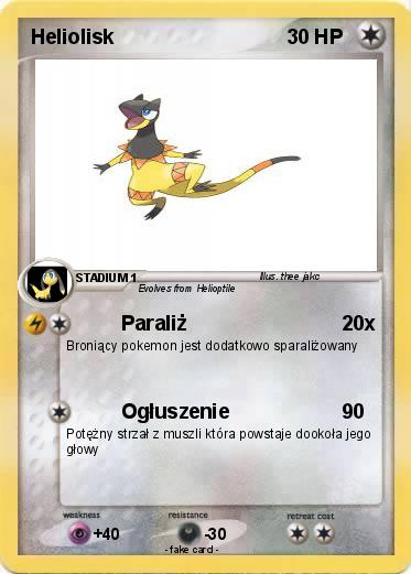 Pokemon Heliolisk