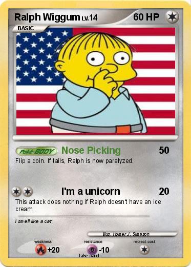 Pokemon Ralph Wiggum