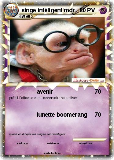 Pokemon singe intéligent mdr