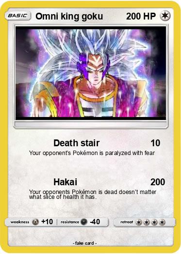 Pokemon Omni king goku