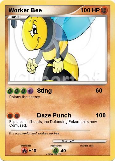 Pokemon Worker Bee