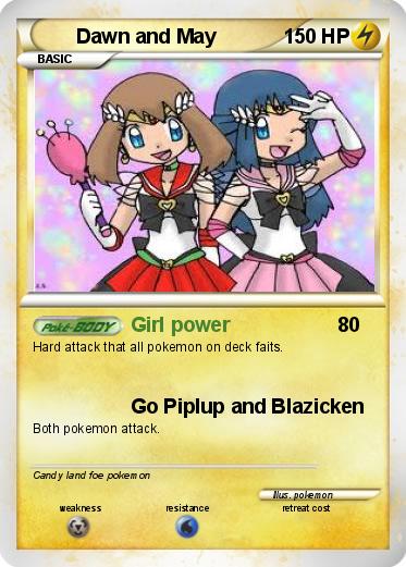 Pokemon Dawn and May