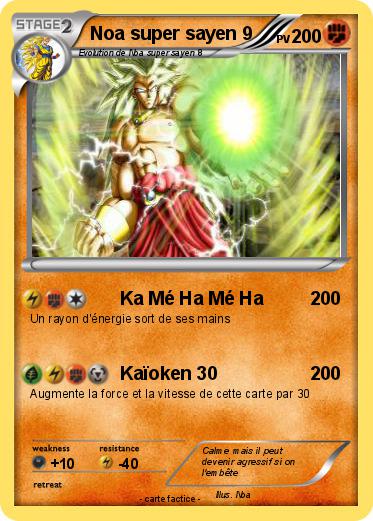 Pokemon Noa super sayen 9