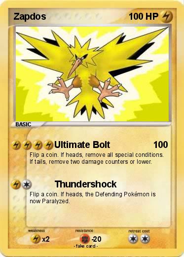 Pokemon Zapdos