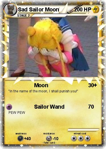 Pokemon Sad Sailor Moon