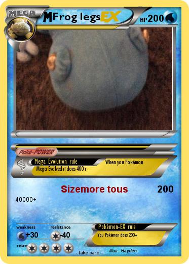 Pokemon Frog legs