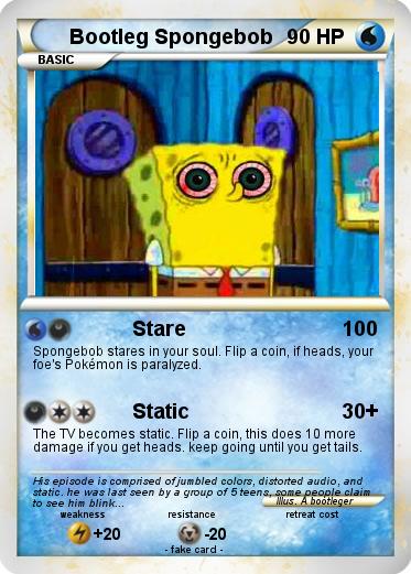 Pokemon Bootleg Spongebob